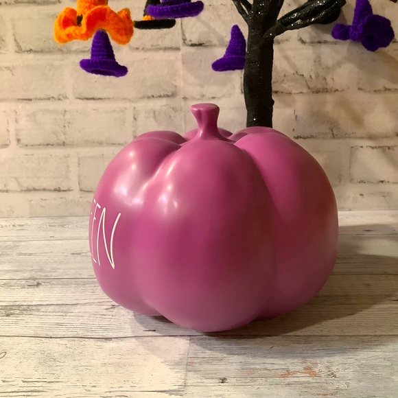 Rae Dunn Ceramic Halloween Pumpkin - Picture 3 of 5